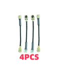 U.FL IPEX Extension Cable Kit, 5.8GHz Low Loss, 37-40mm/100mm, 2/4/6PCS, U.FL/IPEX1 Compatible, for FPV VTX Antenna Drone