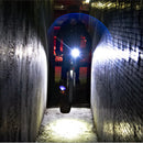 BIKIGHT LED High Brightness Long-range Bicycle Headlight IPX4 Waterproof USB Charging 3 Light Modes Bike Front Light for MTB Night Riding Safety