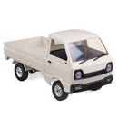 WPL D12 1/10 2.4G 2WD Military Truck Crawler Off Road RC Car Vehicle Models Toy Several Battery