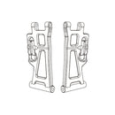 MJX 14210 RC Car Front Swing Arm Steering Seat Rear Swing Arm Rear Mount Spart Parts 14210B 14220B 16230 14240B 14250B 16260