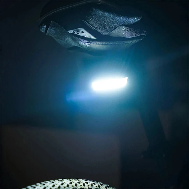 Bikight Solar Bike Taillight 600mAh Battery 6 Light Modes Type-C Solar Charging Waterproof Bicycle Rear Light for MTB Bike Motorcycle Electric Vehicle