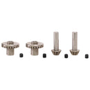 Upgraded Metal Parts Front Rear Bridge Axle Small Large Bevel Gear for MNRC MN78 MN82 MN168 MN99S V2 1/12 RC Cars Vehicles Models Spare Accessories