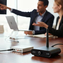 AU2410 Wireless Audio Transmitter and Receiver 15ms Low Latency 100m Range Hi-Fi Stereo Sound Support One to Many Plug and Play