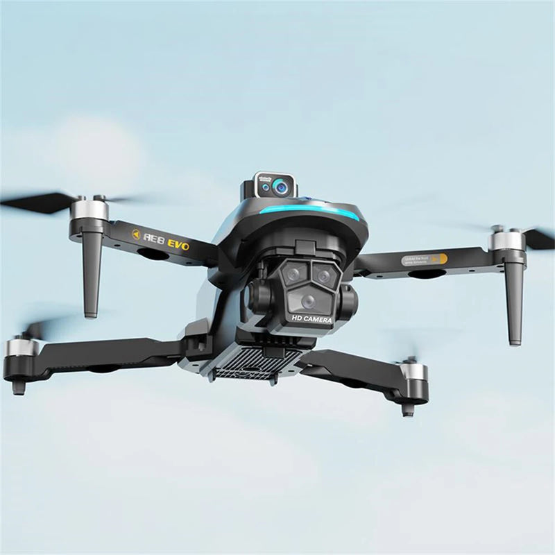 AE8 EVO GPS 5G WiFi FPV with 5.9inch LCD Screen Controller 720P HD Dual Camera Servo Gimbal 360 Obstacle Avoidance Brushless Foldable RC Drone Quadcopter RTF