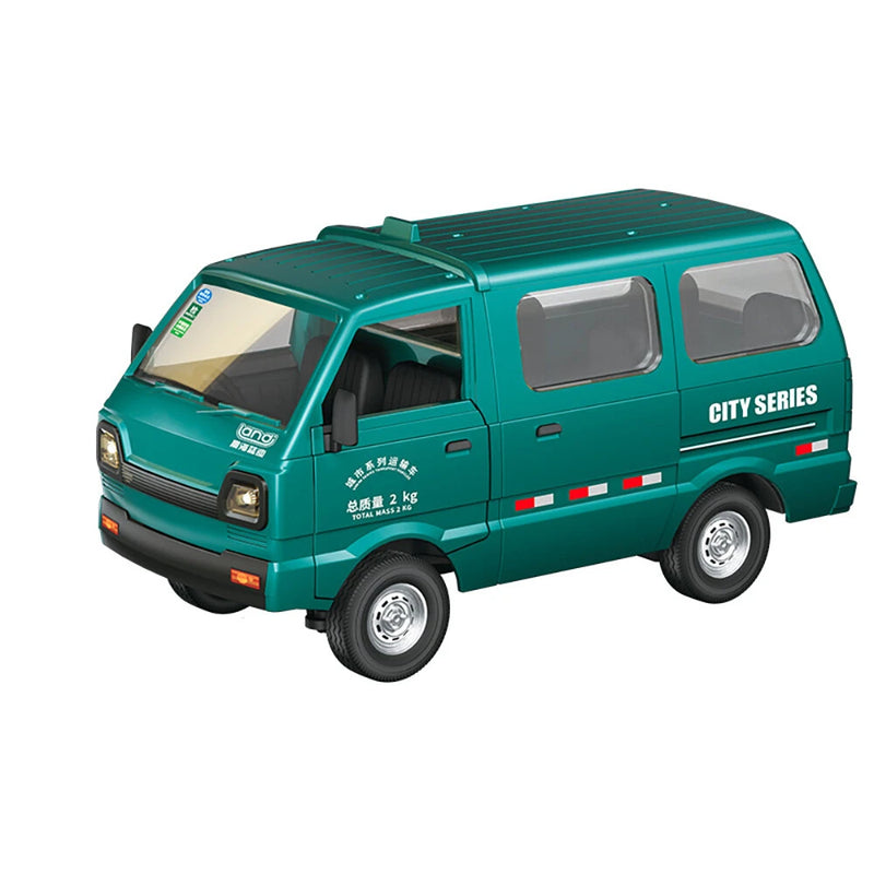 Landi QH922 RTR 1/16 2.4G RWD RC Car Simulation Van Drift Truck Sound LED Light Remote Control On-Road Vehicles Simulate WPL D22 Models Toys