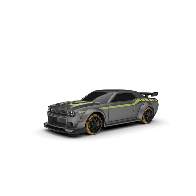Turbo Racing C65 RTR 1/76 2.4G RWD Mini Drift RC Car Built In Gyro Chip Program Metal Counterweights CT04 Chassis Micro Sports Truck LED Lights Full Proportional Vehicles Model Kids Children Toys