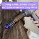 30mm Curling Iron Suitable For Dyson Hair Dryer Curling Nozzle Anti-Flying Nozzle Adapter Air Styling Roller Brush