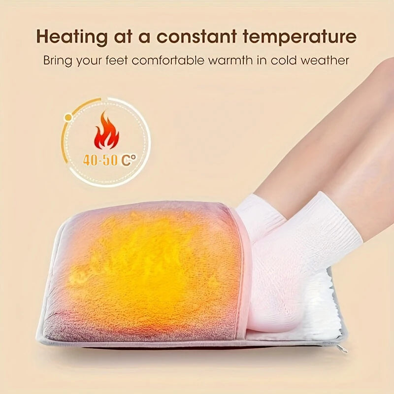 TENGOO Heating Pad for Feet Heating Pad for Men USB Heating Pads Electric Heated Foot Warmers for Women And Men Washable Foot Heating