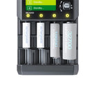 SKYRC MC5000 Cylindrical Battery Charger and Analyzer 2.8 inch Display Screen PD65W Built-in Bluetooth APP Control for for Li-ion LiFe NiMH NiCd NiZn RAM Na-ion Support AA/AAA to 18650/21700/32700 Battery Charge