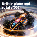 JJRC Q239 RTR 1/40 2.4G 2WD Mini RC Car Formula Racing Stunt Remote Control Drift LED Light 360 Rotation Desktop Portable Vehicles Models Toys
