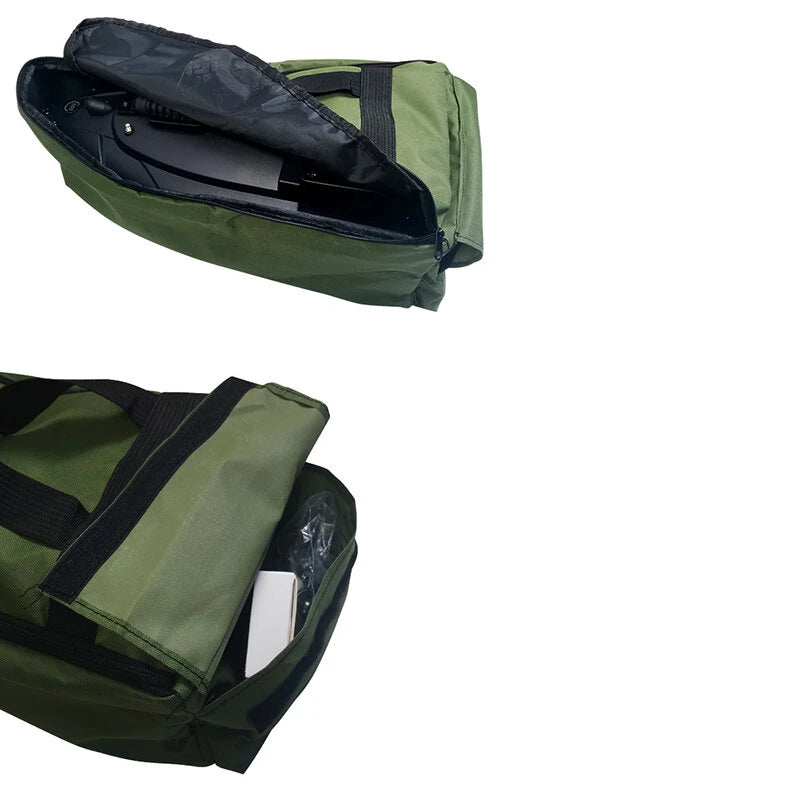 ZANLURE Double Zipper Fishing Boat Carry Bag Water Repellent Storage Bag for Bait Boat Fishing Equipment