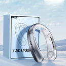 Tevorex Portable Neck Fan 5000mAh USB Rechargeable Lightweight Bladeless Silent Design 100 Gear Adjustable Speeds Electric Fans for Outdoor Sports