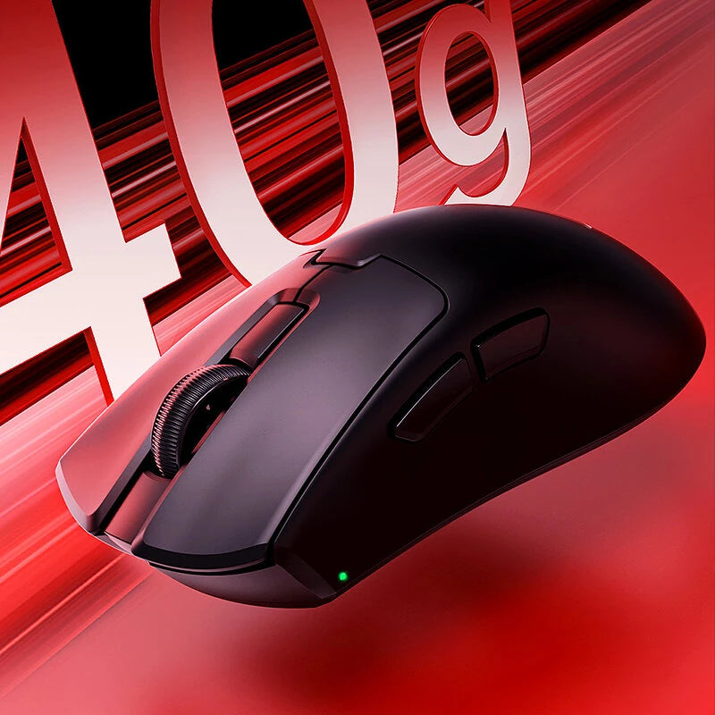 DELUX M900mini Pro Gaming Mouse PAW3395 Sensor FPS Wireless Dual Mode 1K Ergonomic 46g Ultra-Lightweight Mice for PC Laptop Computer