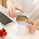 Automatic Stirring 380ml Magnetic Mug Rechargeable Model Stirring Coffee Cup Electric Stirring Cup Lazy Milkshake Rotating Cup