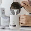Bincoo 400ML/600ML Espresso Cup for Latte Art With Temperature Display Stainless Steel Latte Art Cup Professional Milk Foam Cup