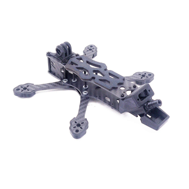 TEOSAW STEELE3 154mm / STEELE4 178mm Wheelbase 4mm Arm Thickness X Type Frame Kit Support VISTA DJI O3 Air Unit for DIY RC Drone FPV Racing