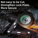 WEST BIKING Bike Portable Folding Lock C-level Anti-theft Waterproof Dustproof Universal Alloy Steel Security Cycling Lock for Bicycle E-Bike