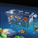 10.6inch Aquarium Tank Transparent Fish Breeding Isolation Incubator Fish Hatchery