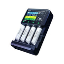 SKYRC MC5000 Cylindrical Battery Charger and Analyzer 2.8 inch Display Screen PD65W Built-in Bluetooth APP Control for for Li-ion LiFe NiMH NiCd NiZn RAM Na-ion Support AA/AAA to 18650/21700/32700 Battery Charge