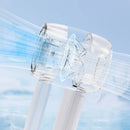 100 Levels Portable Handheld Fan with LED Colorful Light USB Rechargeable Transparent High Speed Cooling Fan Small Mini Desktop Fan