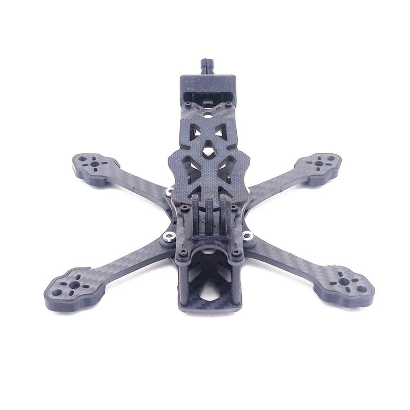 TEOSAW STEELE3 154mm / STEELE4 178mm Wheelbase 4mm Arm Thickness X Type Frame Kit Support VISTA DJI O3 Air Unit for DIY RC Drone FPV Racing