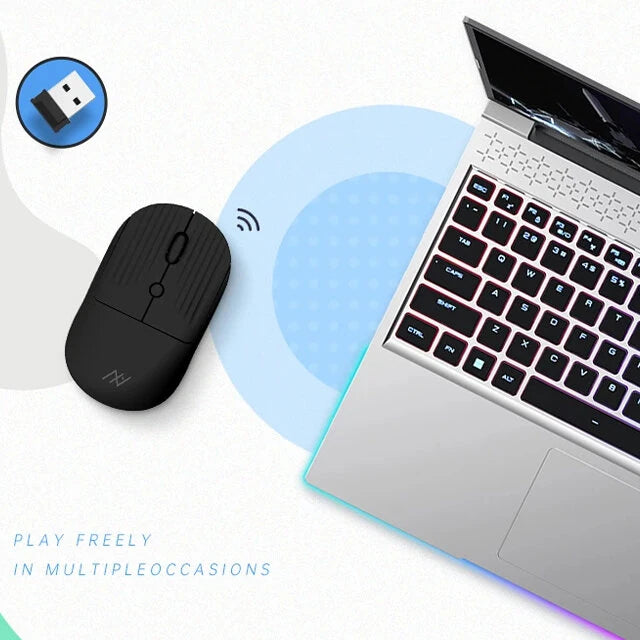 Mechanic M3 Air Wireless bluetooth Mouse 800/1200/1600DPI Smart-sleep Function 300mAh Rechargeable 65g Lightweight Office Mice