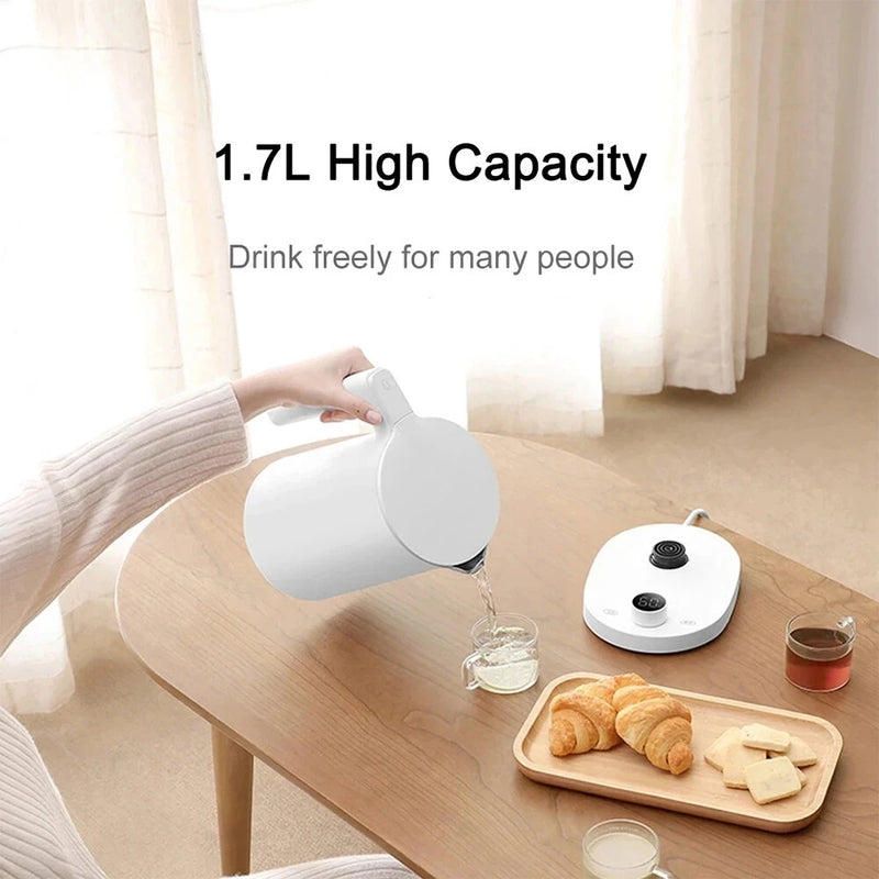 XIAOMI Mijia Constant Temperature Electric Kettle 2 Pro Smart LED Screen Display Stepless Temperature Adjustable 1800W High Power