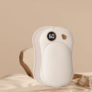 Magnetic Hand Warmer USB Charging Split Self-Heating Hand Warmer Portable Charging Treasure Three-Speed Adjustable Temperature