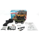 SG 2801 1/28 2.4G 4WD Simulation Model RC Car Army Desert Alloy Climbing Off Road Vehicle Models