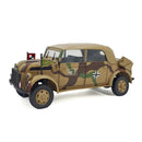 HG HG4-51 TRASPED 1/18 2.4G 4WD RC Car STEYR 1500A Command Vehicle LED Light Simulated Sound Smoke Crawler Off-Road Climbing Truck RTR Full Proportional Models Toys
