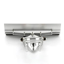 Upgraded Metal Electric Alloy Snow Plow Blade Shovel DIY Kit for 1/10 Crawler SCX10 Scx10 ll lll 90046 90047 RC Car Parts