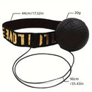 KALOAD 1Pcs Speed Boxing Ball Head-Mounted Punch Sanda Training Hand Eye Reaction Home Sandbag Fitness Gym Equipment