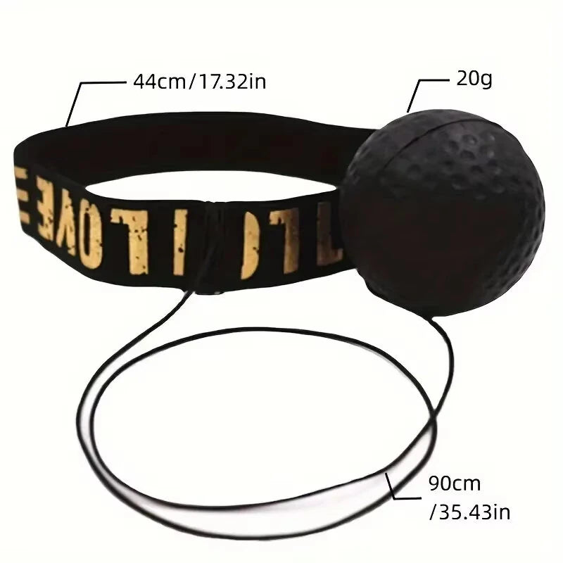 KALOAD 1Pcs Speed Boxing Ball Head-Mounted Punch Sanda Training Hand Eye Reaction Home Sandbag Fitness Gym Equipment