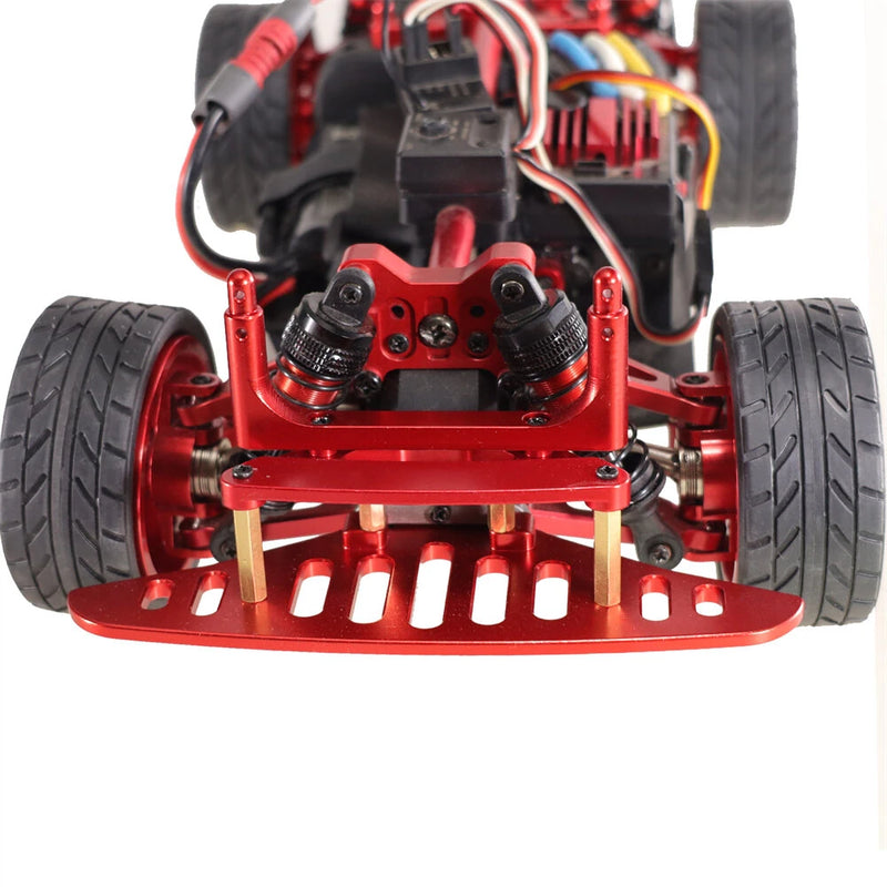 Upgrated Metal Parts Front Bumper Set for MJX 1/14 14301 14302 14303 RC Car Vehicle Model Accessories