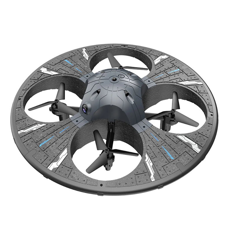 SJ S163 UFO WiFi FPV Intelligent Obstacle Avoidance Controllable Lighting Circle Protection Kids Gifts EVA Foam 2.4G RC Drone Quadcopter RTF