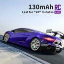 HBX 2198 RTR 1/43 2.4G 4WD Mini RC Car Gyro Race LED Light Full Proportional Remote Control High-Speed Motor On-Road Racing Micro Vehicle Model Boys Gifts Toys