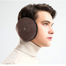 XANES Winter Cycling Ear Warmers with Amplified Sound Thick Fleece Lined Windproof Cold Resistant for Riding Hiking Running