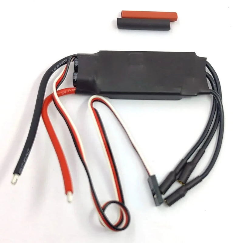 QX-Motor 40A Brushless ESC 2-6S No BEC / 3-4S With 5V 5A BEC for RC Airplane Fixed Wing