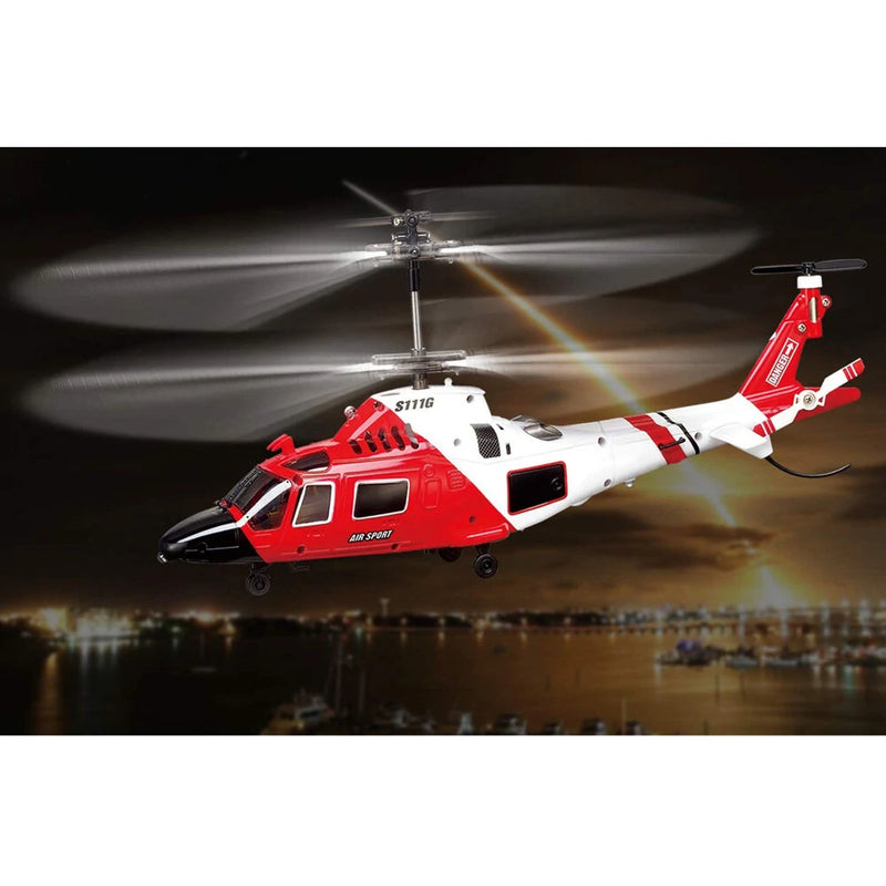 Syma S111G 3.5CH 6-Axis Gyro RC Helicopter RTF for Children Beginners Indoor