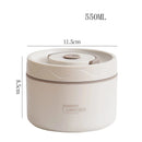 304 Stainless Steel Multi-layer Insulated Lunch Box Portable Thermos Lunch Box Set Bento Box Stackable for Kids Adults School Picnic Fruit Salad Food Container Thermal Lunch Bag