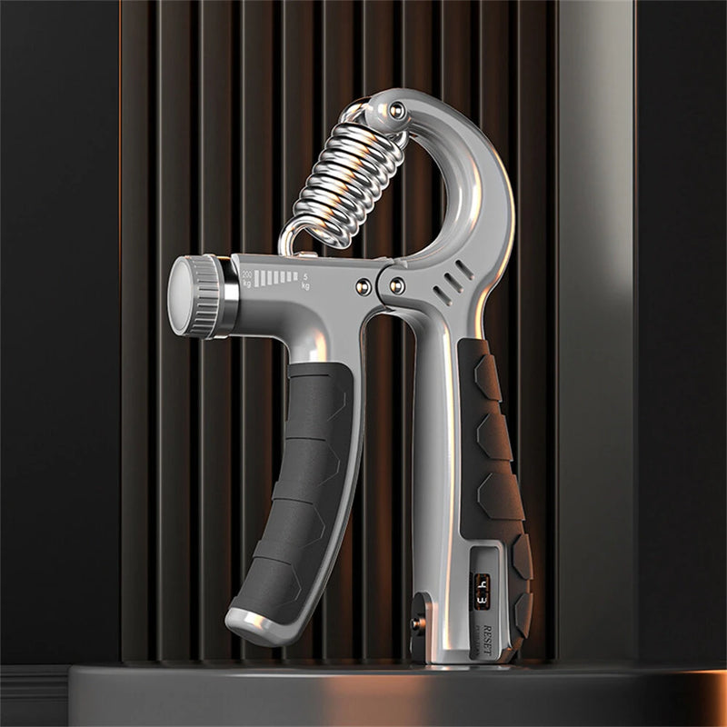 KALOAD 5-200kg Counting Hand Grip Strengthener Portable Manual Hand Exerciser for Finger Rehabilitation Training Student Arm Muscles