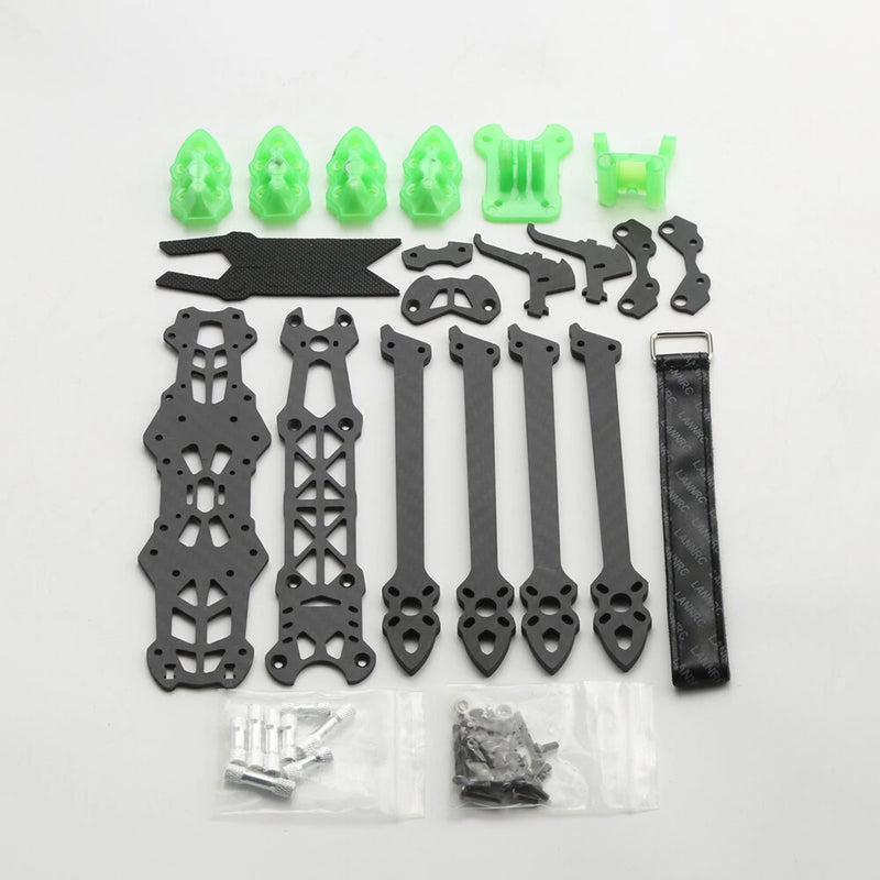Mark4 8 Inch 375mm Wheelbase 5mm Arm 3K Carbon Fiber Frame Kit for DIY Long Range FPV RC Racing Drone