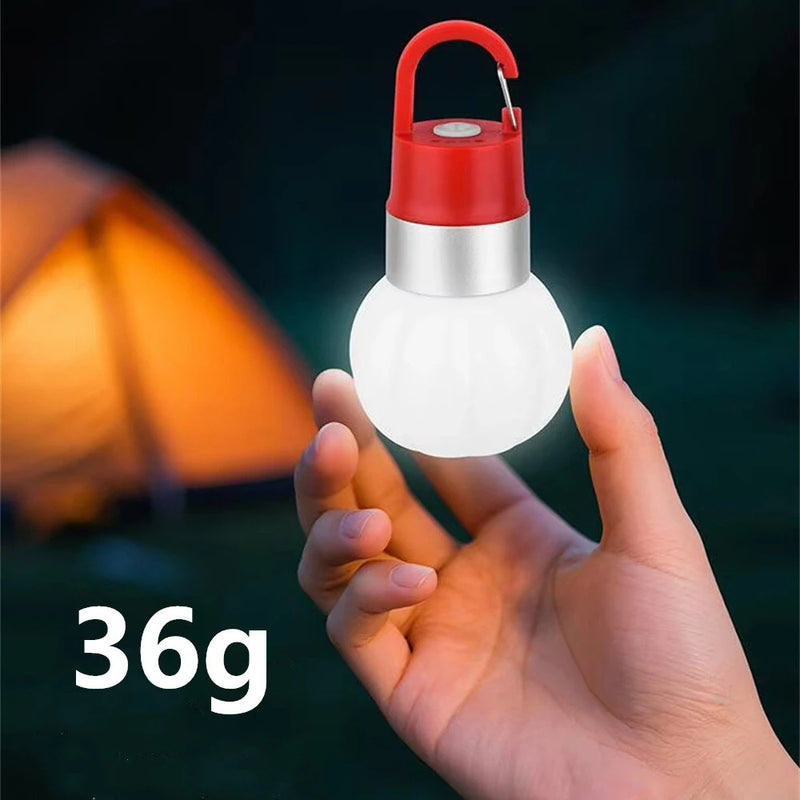 IPRee Multi-Functional Outdoor Camping Atmosphere Light Portable Flashlight with Hook Detachable Bottle Cap Light Emergency Lantern