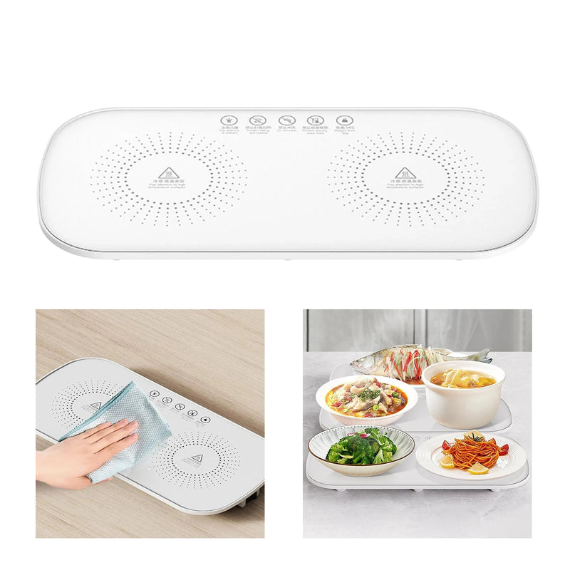 Multifunctional Intelligent Constant Temperature Food Warming Board Household Dining Table Insulation Board Food Warmer