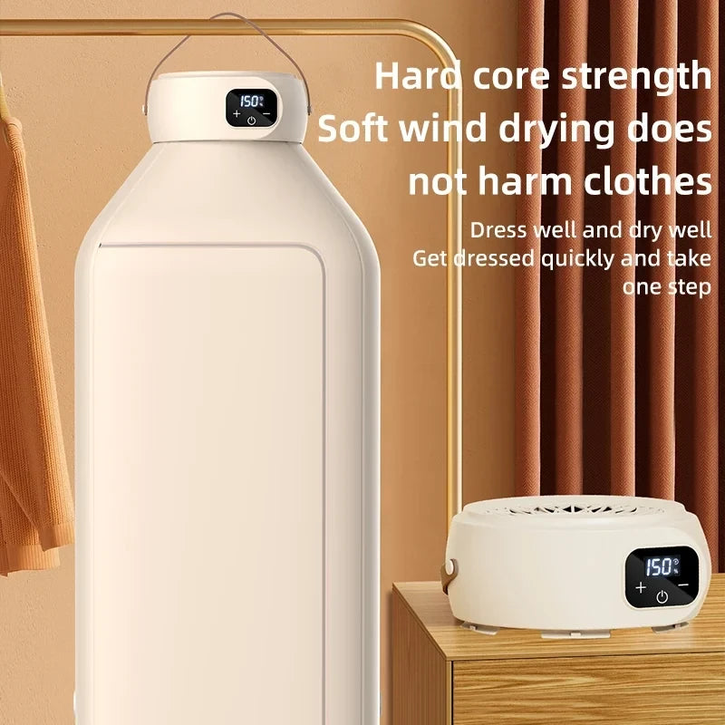 Multifunctional Dryer Electric Clothes Household Cabinet Floor Machine Laundry LCD Dryer Warm Air Dryer With Timer Household