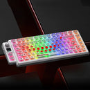LANGTU T75 Tri-mode Gaming Mechanical Keyboard with Multimedia Knob83+2 Keys Customized Hot Swappable RGB Gasket Structure Wired Esports Keyboards
