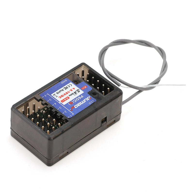 DumboRC P6DC(G) 2.4GHz 6CH RC Receiver for X4 X5 X6 RC Radio Transmitter
