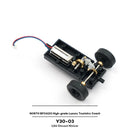 XCRATOYS NORTH BFC6120 Y30-03 1/64 2.4G RWD RC Car Simulation Bus Citybus Alloy Body LED Light High Grade Luxury Touristry Electric Remote Control Vehicles Models Adult Children's Toys