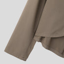 INCERUN Mens Solid Color Casual Long Sleeve Blazer Irregular Design Fashionable Men's Suit for Spring Fall