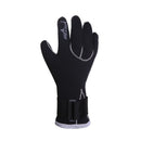 DIVE&SAIL 3mm Black Neoprene Patchwork Diving Gloves Warm Swimming Gloves For Couples Snorkeling Spearfishing Hunting Diving